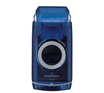 Braun Shaver #M60B Mobile, Blue, 1 Count