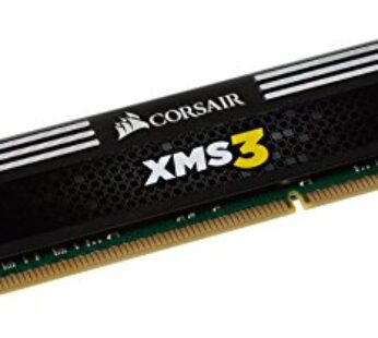 Corsair CMX4GX3M1A1333C9 XMS3 4 GB 1333MHz PC3-10666 240-pin DDR3 Memory Kit for Core i3 i