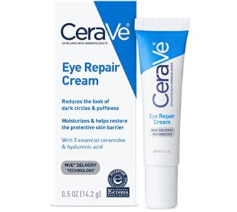 CeraVe Eye Repair Cream | Under Eye Cream for Dark Circles and Puffiness | Suitable for De