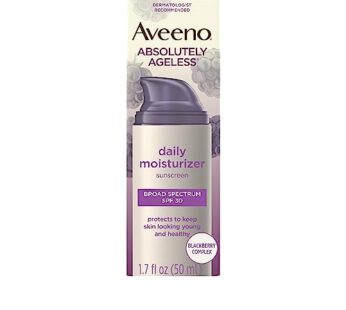 Aveeno Absolutely Ageless Daily Facial Moisturizer with Broad Spectrum SPF 30 Sunscreen, A