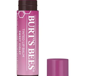 Burt’s Bees Lip Tint Balm with Long Lasting 2 in 1 Duo Tinted Balm Formula, Color Infused