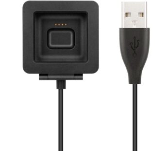 Kissmart Charger for Fitbit Blaze, Replacement Charging Cable Dock Adapter USB Cord for Fi