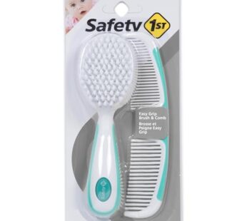 Safety 1st Easy Grip Brush and Comb, Colors May Vary