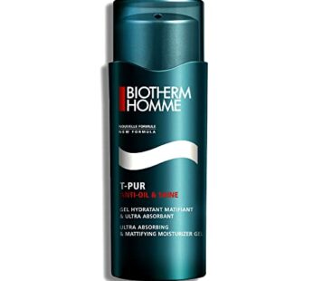 Biotherm Homme T-Pur Anti Oil and Shine Ultra Absorbing and Mattifying Moisturizer Gel, 1.