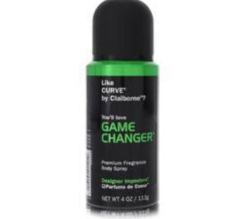 Parfums De Coeur Game Changer Body Spray for Men, 4 Fluid Ounce.