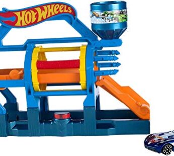 Hot Wheels Turbo Jet Car Wash Playset