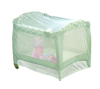 Nuby Pack N Play Universal Size Mosquito Net Tent, White