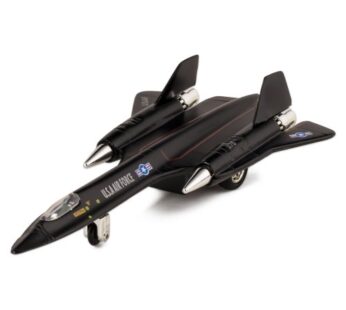 ?? United States Air Force SR-71A Blackbird 8″ Die Cast Metal Pull Back Action Model Jet T