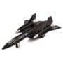 United States Air Force SR-71A Blackbird 8" Die Cast Metal Pull Back Action Model Jet T