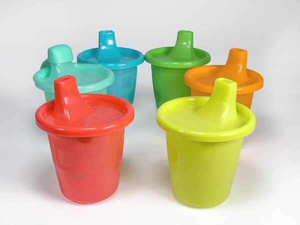 The First Years Take and Toss Spill-Proof Sippy Cup, Assorted, Pack of 6 - Image 4