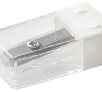 MUJI Small White pencil sharpener MADE IN JAPAN NEW 2013
