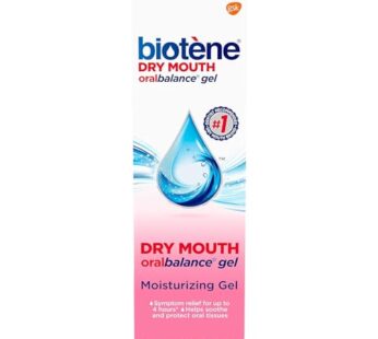 Biotene OralBalance Moisturizing Gel, Alcohol Free Gel and Dry Mouth Gel, Flavor Free – 1.