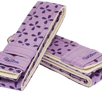 Wilton Bake-Even Cake Strips for Evenly Baked Cakes, 2-Piece Set, Purple, Fabric