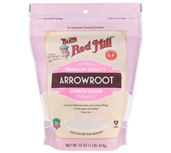 Bob’s Red Mill Arrowroot Starch / Flour, 16 Ounce (Pack of 1)