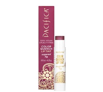 Pacifica Beauty, Color Quench Tinted Lip Balm, Sugared Fig, Coconut Oil, Cocoa Seed Butter