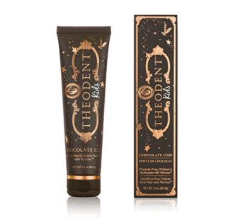 Theodent Fluoride-Free, Natural, Kids Toothpaste, Chocolate Chip Flavored (3.4 Ounces, 96.