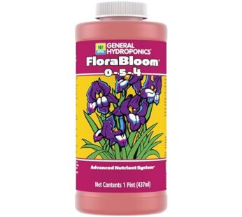 General Hydroponics Florabloom Plant Food, Flora Series Advanced Nutrient System, for Hydr