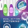 Oral-B Vivid Dual Action Whitening Toothbrushes, Soft, 4 Count (Packaging and Product Colo