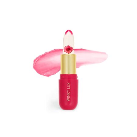 Winky Lux Flower Balm, pH Lip Balm, Color Changing Lipstick and Tinted Lip Balm Stain, Veg - Image 2