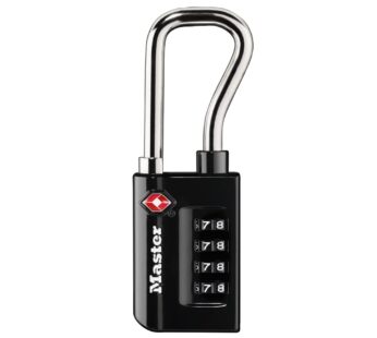 Master Lock Padlock, Set Your Own Combination TSA Accepted Luggage Lock, 1-5/16 in. Wide,