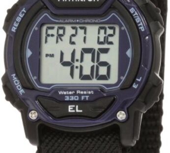 Armitron Sport Unisex Digital Chronograph Nylon Strap Watch, 45/7004