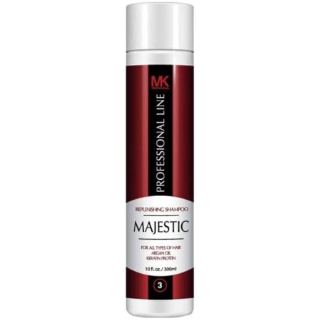 MAJESTIC KERATIN Replenishing Shampoo 10oz(300ml)-after Care- Soduim Chloride & Sulfate Fr