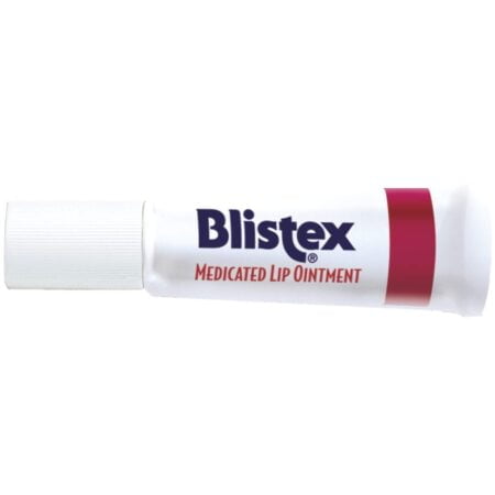 Blistex Medicated Lip Ointment for Dryness and Cold Sores, 0.21oz - PACK OF 2 - Image 2