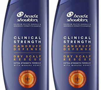 Head and Shoulders Anti Dandruff Clinical Strength, Seborrheic Dermatitis Shampoo, 3.5 Fl