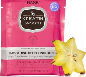 Hask Keratin Protein Smoothing Deep Conditioning Treatment Packet, 1.75 Ounce