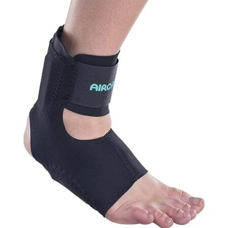 Aircast AirHeel Ankle Support Brace with Stabilizers, Small - Image 2