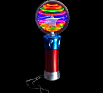 Rhode Island Novelty Light-up Magic Ball Wand, One Piece