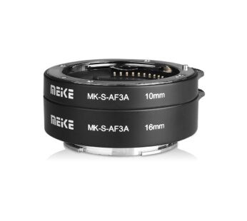 MEIKE MK-S-AF3A AF Auto Focus Macro Extension Tube Adapter Ring (10mm+16mm) for Sony Mirro