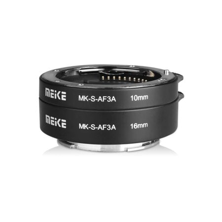 MEIKE MK-S-AF3A AF Auto Focus Macro Extension Tube Adapter Ring (10mm+16mm) for Sony Mirro