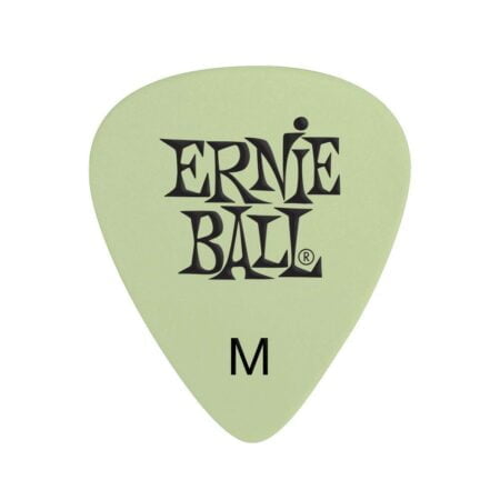 Ernie Ball Guitar Picks, Medium, Super Glow, 12-pack (P09225) - Image 2