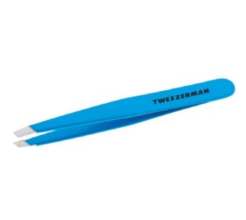 Tweezerman Slant Tweezer -Blue Jewel Model No. 1230-B09R, multi