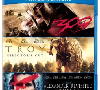 Alexander Revisited / Troy / 300 (Triple-Feature) [Blu-ray]