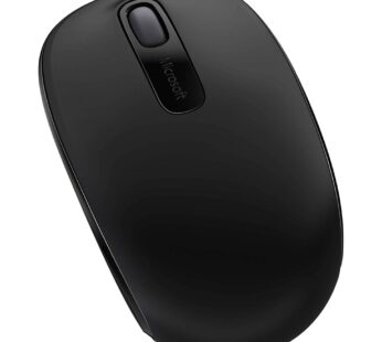 Microsoft Wireless Mobile Mouse 1850 for Business, Black. Comfortable Ergonomic Design, Wi
