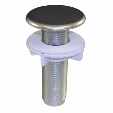 Danco 89478 Sink Hole Cover, 1-3/4 In W, 3 In L Shank, Plastic, Brushed Nickel