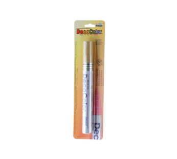 UCHIDA 300-C-GLD Marvy Deco Color Broad Point Paint Marker, Gold, 7.25 x 1.88 x 0.5