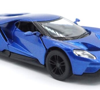 KiNSMART 2017 Ford GT, Blue 5391D – 1/38 Scale Diecast Model Toy Car