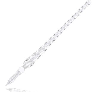 molshine Handmade Glass Dip Pen Crystal Calligraphy Pen Signature Dipped Pen for Artist Wo