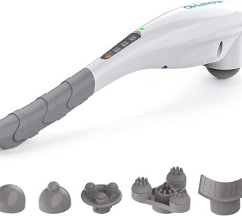 RENPHO Gifts for Dad Rechargeable Hand Held Deep Tissue Massager for Muscles, Back, Father