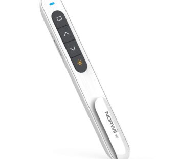 NORWII N27 Presentation Clicker with Red Laser Pointer, Clicker for PowerPoint Presentatio