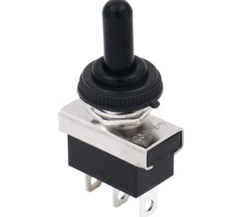 Baomain Car Toggle switch SPDT Latching (Maintained) ON-OFF-ON 3 Pin 3 Position 12V/25A wi