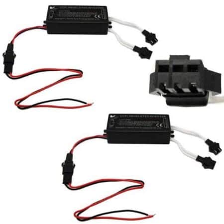 iJDMTOY Pair Dual-Connector CCFL Inverters Compatible With CCFL Cold Cathode Fluorescent H