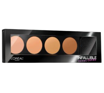 L’Or?al Paris Infallible Total Cover Concealing and Contour Kit, 0.17 oz.