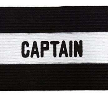 Kwik Goal Adult Captain Arm Band, Black