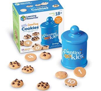 Learning Resources Smart Counting Cookies – 13 Pieces, Ages 18+ Months Toddler Counting &