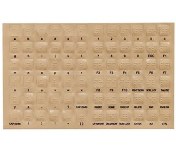 Braille Overlays for Computer Keyboards