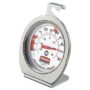 Rubbermaid Thermometer, Classic Large Mechanical Dial, Chrome, Extreme Temperature Range f